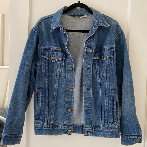 vintage wrangler jean jacket